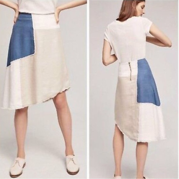 Anthropologie Holding Horses Patchwork Skirt‎ - Picture 1 of 9